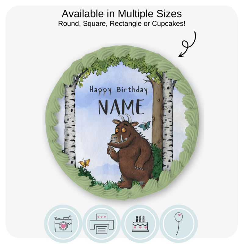 The Gruffalo Woodland Edible Cake Topper